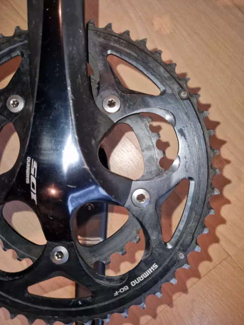 Shimano 105 fc-5700 Compact Chainset 172.5 mm 50/34