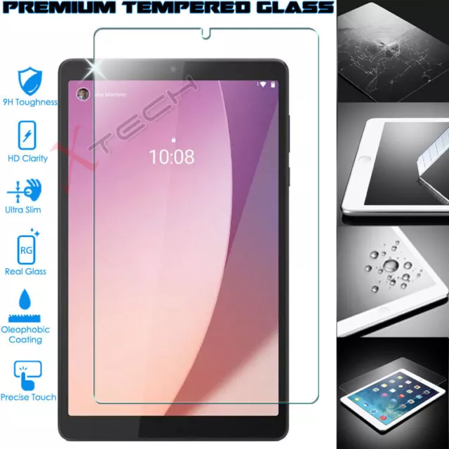 100% TEMPERED GLASS Screen Protector Covers for Lenovo Tab M8 4th Gen 8.0" TB300
