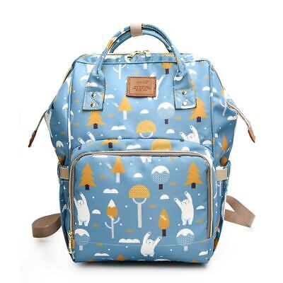 Large Capacity Baby Diaper Bag Backpack Waterproof Travel Nappy Bags Cute 3