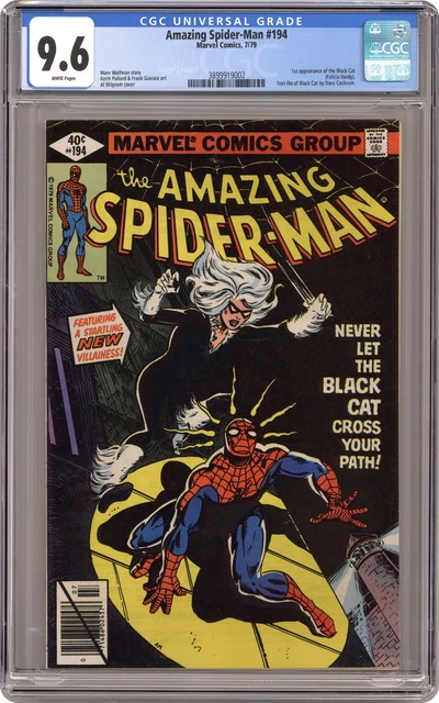 Amazing Spider-Man #194 CGC 9.6 1979 3899919002 1st app. Black Cat