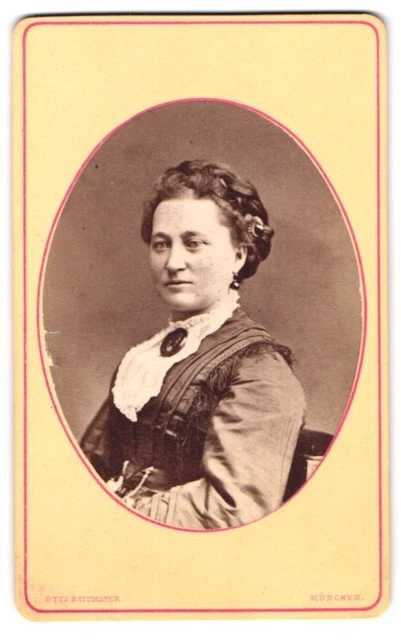 Fotografie Otto Reitmayer, München, Kaufinger-Strasse 9, Portrait junge Dame im