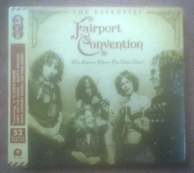 The Essential Fairport Convention Who Knows Where The Time Goes 3Cd New/Sealed