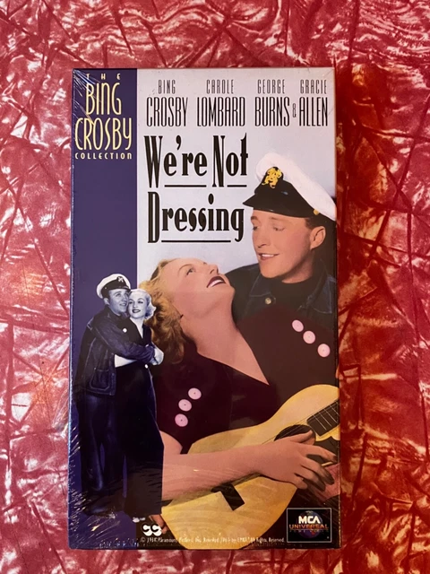 その他 We&#39;re Not Dressing - - The Bing Crosby Collection [VHS] [Import] We're Not Dressing - VHS - 1934 - Bing Crosby Carol Lombard