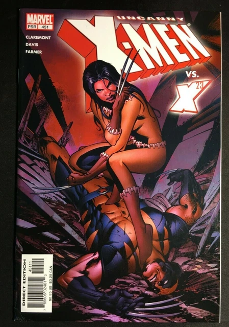 UNCANNY X MEN 451 KEY 1st BATTLE X 23 VS X MEN VOL 1 WOLVERINE NYX ALL NEW