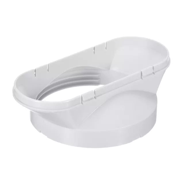 Échappement Tuyau Adaptateur Dia Connecteur pour Climatiseurs portables Blanc