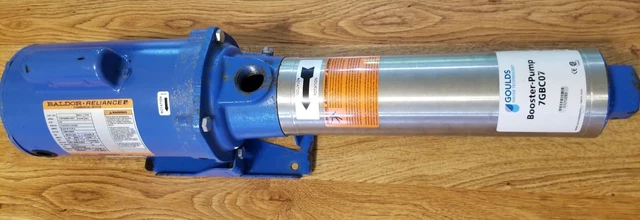 7GBC07 Goulds 3/4HP Single Phase Multi-Stage Centrifugal Booster Pump