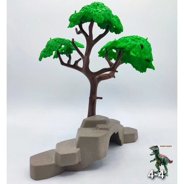 Playmobil Tronc Arbre Végétation Arbuste Paysage Rivière Nature Ferme Forêt