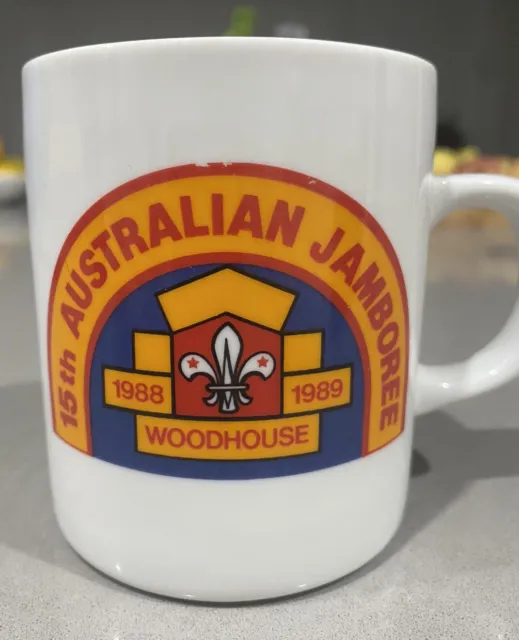 15th Australian Scout Jamboree 1988 - 1989 Woodhouse Coffee Mug Westminster