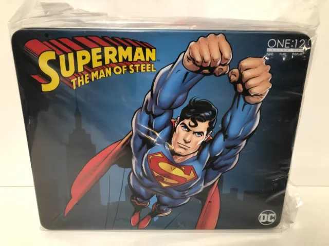 MEZCO One:12 Superman Man of Steel Deluxe Edition Action Figure DC Comics INHAND