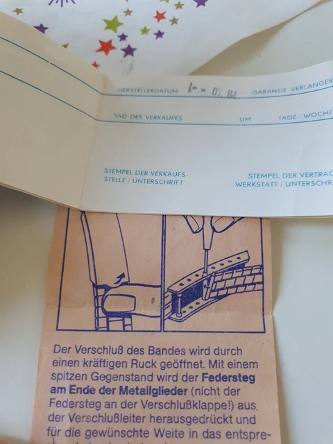 Ehrengeschenk Uhr ZK SED DDR Ruhla Kampftruppen 2