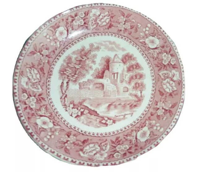 Rowland & Marsellus Imported Staffordshire Red Ware Bowl 8.5 In