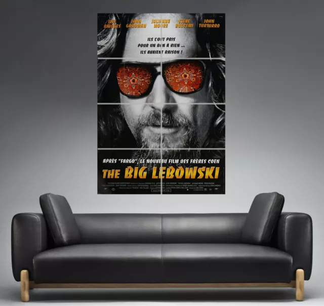 The Big Lebowski  Affiche Cinéma Wall Poster Movie Film Classic format A0