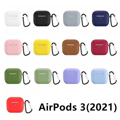 Cover Custodia Protettiva in Silicone per Auricolari Apple AirPods 3（2021）