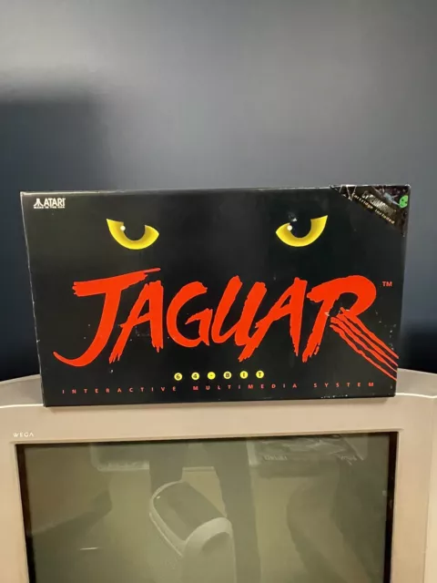 Atari Jaguar + Jaguar CD consoles + 7 jeux