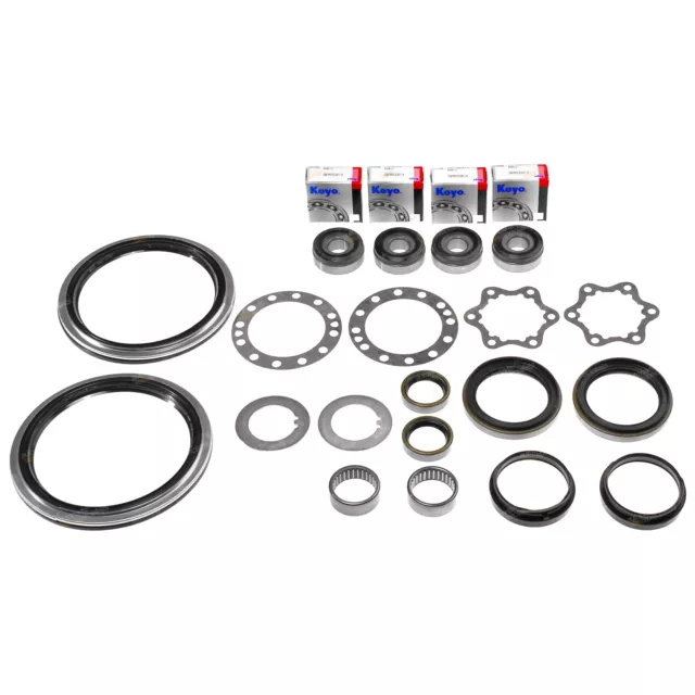 Swivel Hub King Pin Bearing Steering Knuckle Seal Repair Kit for Patrol GU Y61