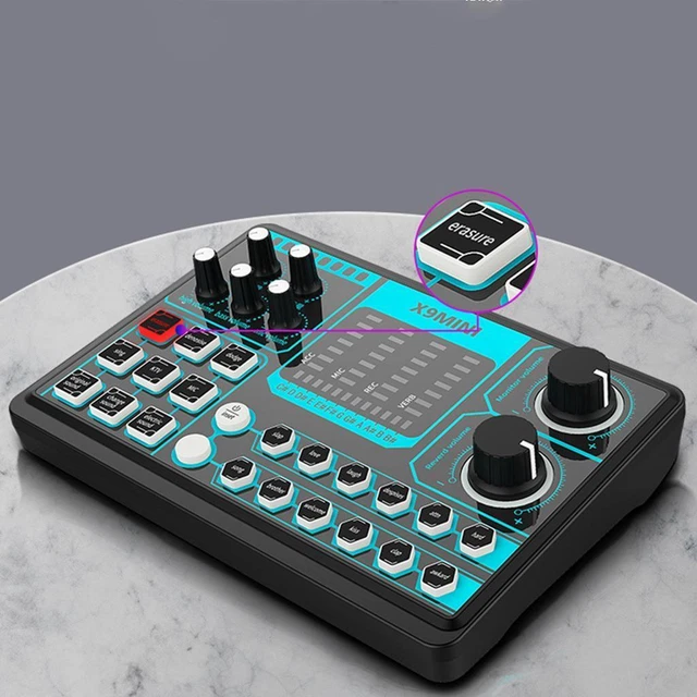 Console de mixage, système d'enregistrement Puce numérique DSP Bluetooth sans