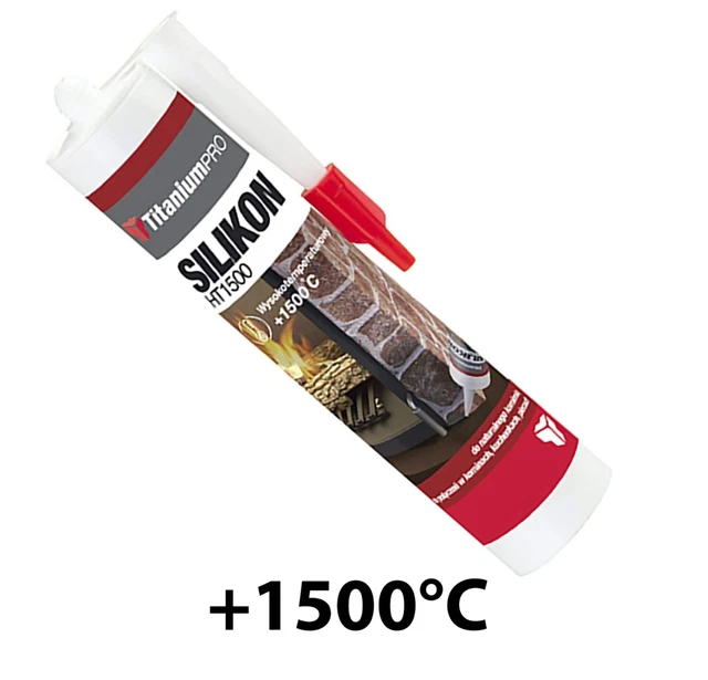 FIREPLACE FLUES STOVE High Temperature Silicone Sealant Heat Resistant