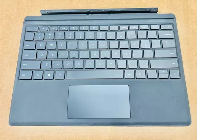 Type Cover/Keyboard Original/Genuine For Microsoft Surface Pro 3/4/5/6/7 A Black