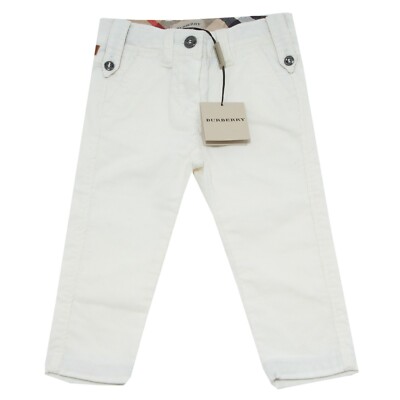 Burberry 5762M pantaloni bimba BURBERRY check kids children pants trousers 