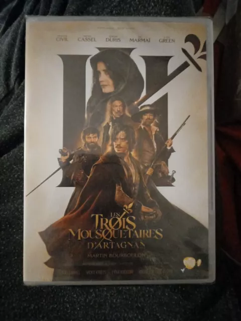 DVD "Les Trois Mousquetaires - D'Artagnan"  2023 NEUF Region 2 BRAND NEW