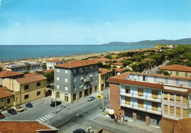 Cartolina Marina Di Grosseto Viagg.1967