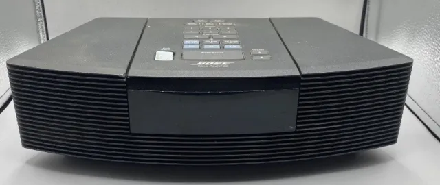 Bose Wave Radio/CD Player AM FM Alarm Clock Music System Black AWRC-1G No Remote