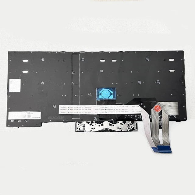 Clavier AZERTY Français Pour Lenovo ThinkPad T480S, E485, L480, L380, L390, L490 - Remplacement Facile