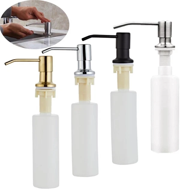 Fregadero de cocina 500 ml de alta calidad dispensador de jabón color negro jabón líquido