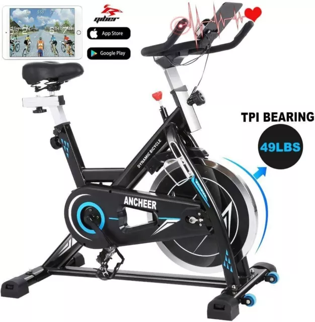 Heimtrainer Ergometer Fahrradtrainer Fitnessbike Hometrainer,Indoor Cycling Bike