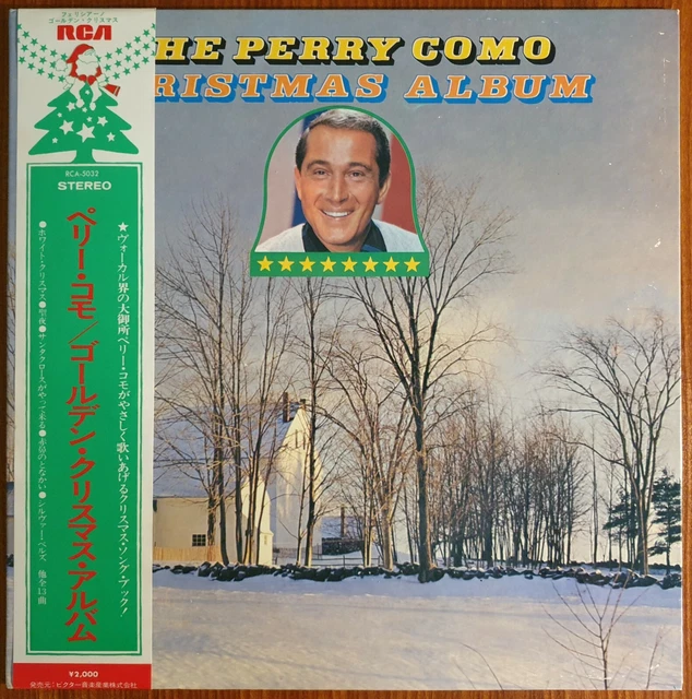 PERRY COMO 'CHRISTMAS Album' Rare Japanese Vinyl Lp Rca5032 £39.95