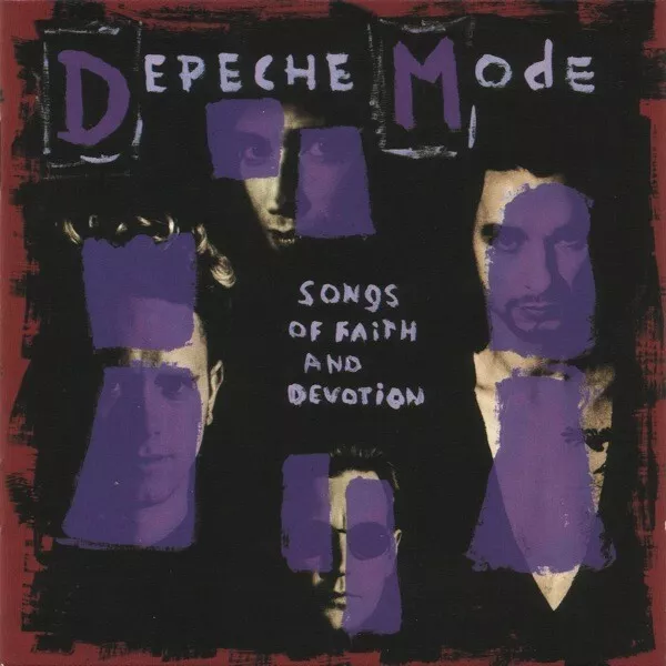 French Cd Album Depeche Mode Songs Of Faith And Devotion Rare Comme Neuf 1993