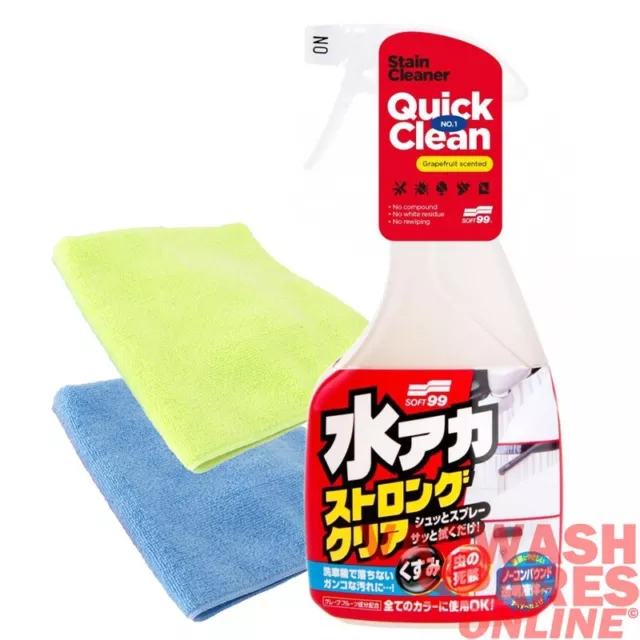 Soft99 Stain Cleaner Strong 00495 - Removes Insects Bugs Stubborn Dirt And Grime