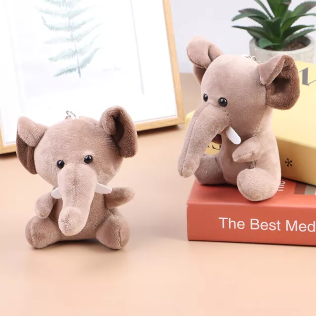 Elephant Plush Toys Holiday Gift Cute Animal Stuffed Pendant Doll Christmas Gift