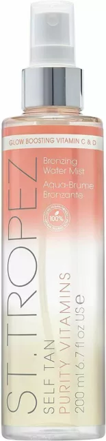 **BRAND NEW** ST TROPEZ Self Tan Purity Vitamins Bronzing Water Body Mist 200mL