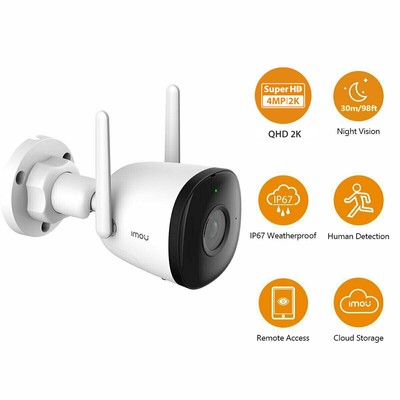 TELECAMERA IP QHD visione notturna wifi 5MP ONVIF H.265 AP Telecamera di sicurezza 
