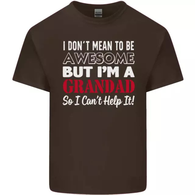 T-shirt da uomo in cotone I Dont Mean to Be but Im a Grandad 8
