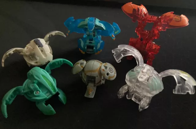 Bakugan Lot of 6 White Naga DS Exclusive Dragonoid Light Up Diamond Pegatrix B1 Bakugan Lot of 6 White Naga DS Exclusive Dragonoid Light Up Diamond Pegatrix B1