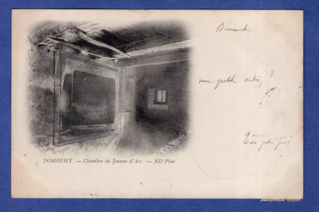 Hd * CPA / Carte Postale : -  Domrémy -  Chambre de Jeanne d'Arc    1901