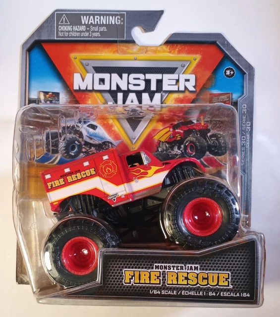 SPIN MASTER 2023 Monster Jam Fire Rescue & Lucas Stabilizer Series 29/