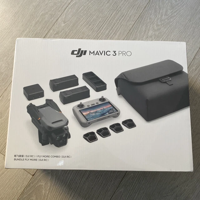 DJI MAVIC 3 Pro Drone Fly More Combo with DJI RC Remote Controller ...