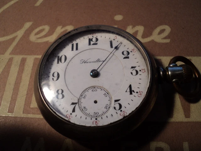 Mouvement De Montre Mécanique Vintage Westclox 17 Rubis - Pour Pièces Ou Réparation - Balancier Fonctionnel, Tige Cassée