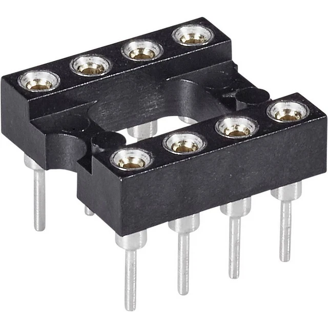 Support de circuits intégrés 7.62 mm, 2.54 mm Nombre de pôles (num): 28
