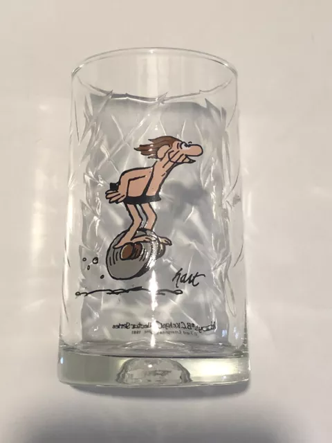 Thor Comic Vintage 1981 Arby's B.C. Ice Age Collector's Series Glass Hart