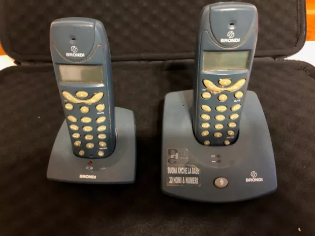 Telefono Cordless Brondi  Fisso Casa Usato