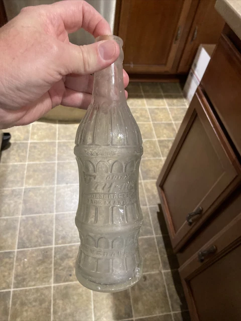 Try-me Beverages Embossed Soda Bottle Macon Georgia GA