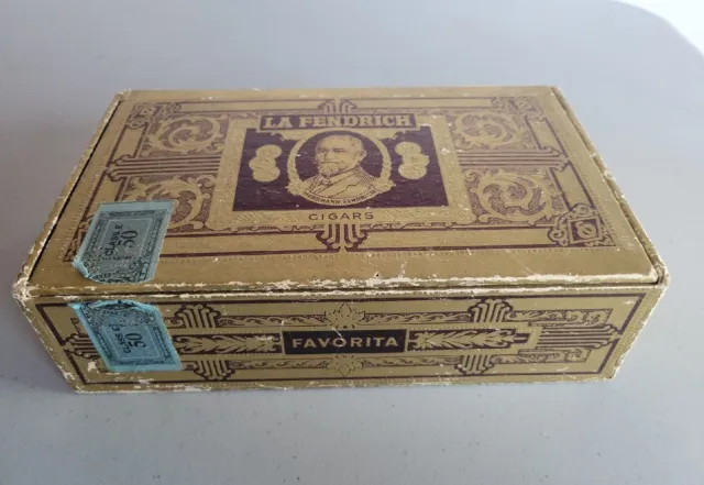 La Fendrich Favorita Vintage Cigar Box!