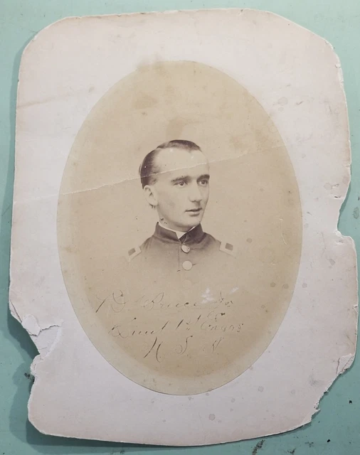 D. Bruce Jr. Lieut 1st Engrs USA ~ Large Albumen