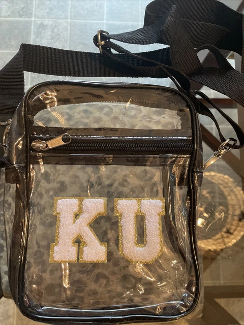 Keith Urban KU Clear Cross Body Bag /Purse Stadium Concert Transparent Black