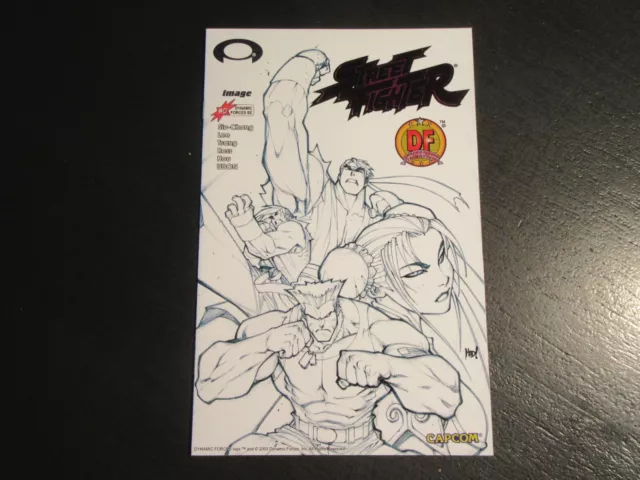 Street Fighter # 0 Image Comic Book DYNAMIC FORCES Variant W/COA VF/NM