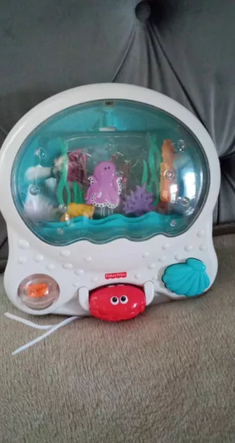 Fisher Price Ocean Wonders Aquarium Music, Lights, Crib interactive Soother